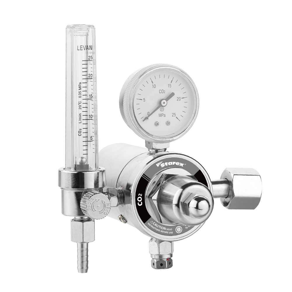 CO2 Heated Regulator Flowmeter 190W
