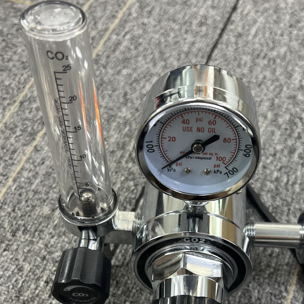 CO2 Heated Regulator Flowmeter 190W