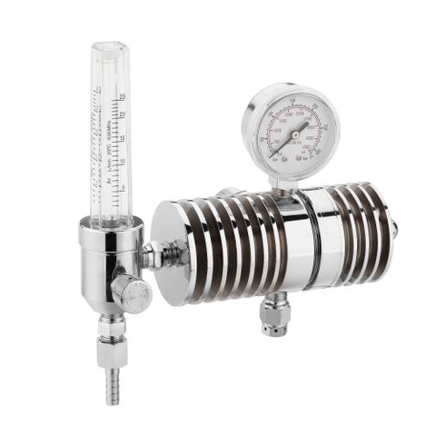High Quality Carbon Dioxide Gas High Pressure Regulator With Flowmeter Radiator Type