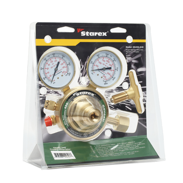 Extra Heavy Duty V⁺ Star Oxygen and Acetylene Regulator 450
