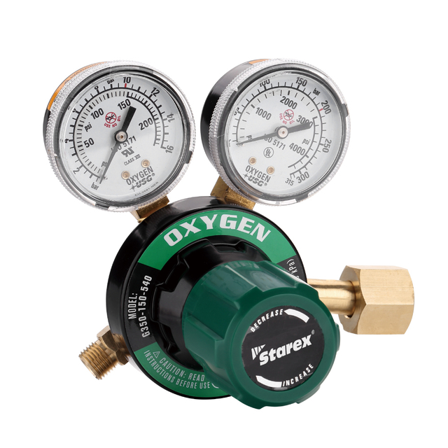 V⁺ Star Edge Oxygen and Acetylene Regulator G350