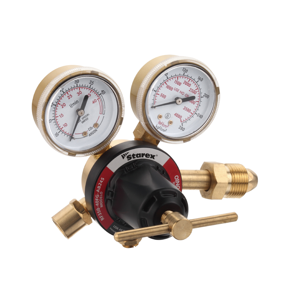 Medium Duty Premium Quality V⁺ Star Argon Regulator