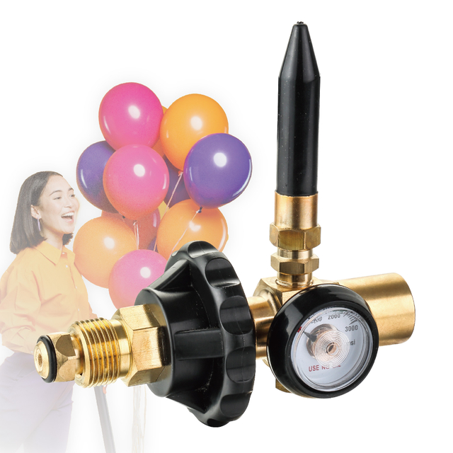 Premium Quality Deluxe Helium Balloon Filler Regulator