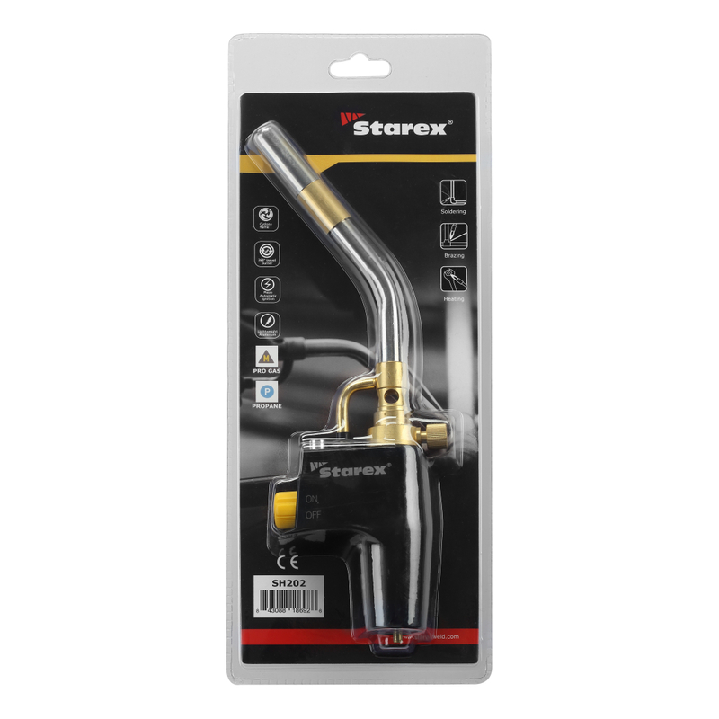 Hand Torch Auto-Ignite Propane/Mapp Gas SH202