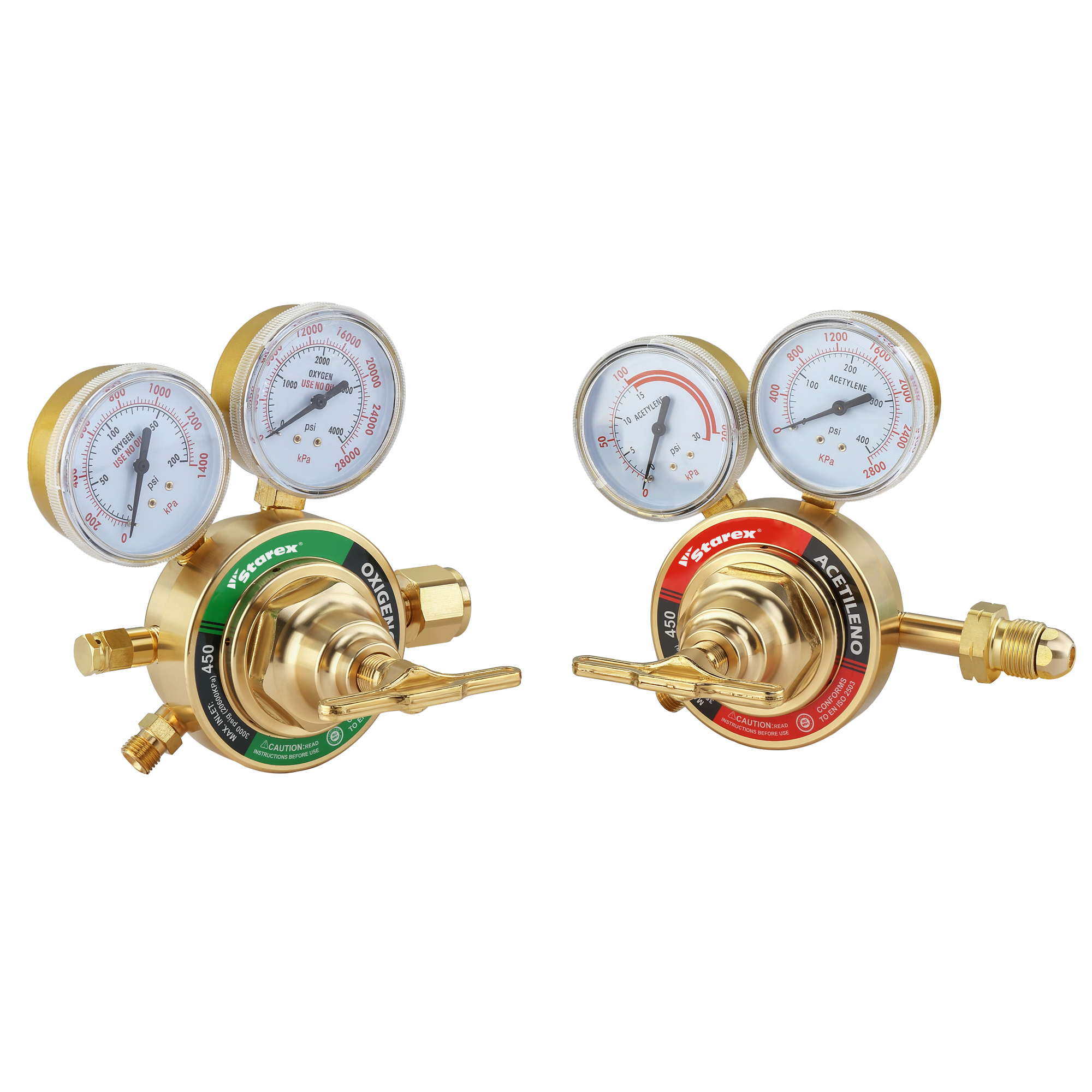 Extra Heavy Duty V*Star 450 Series Regulator Oxygen and Acetylene