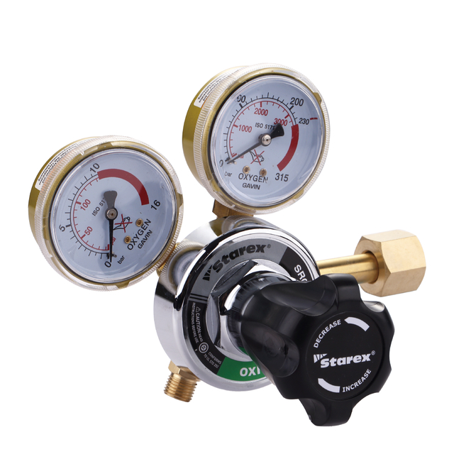 Medium Duty Premium Quality 25gx Oxygen Regulator
