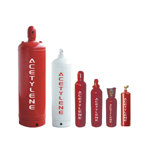 Refillable Seamless Steel Cylinder Acetylene