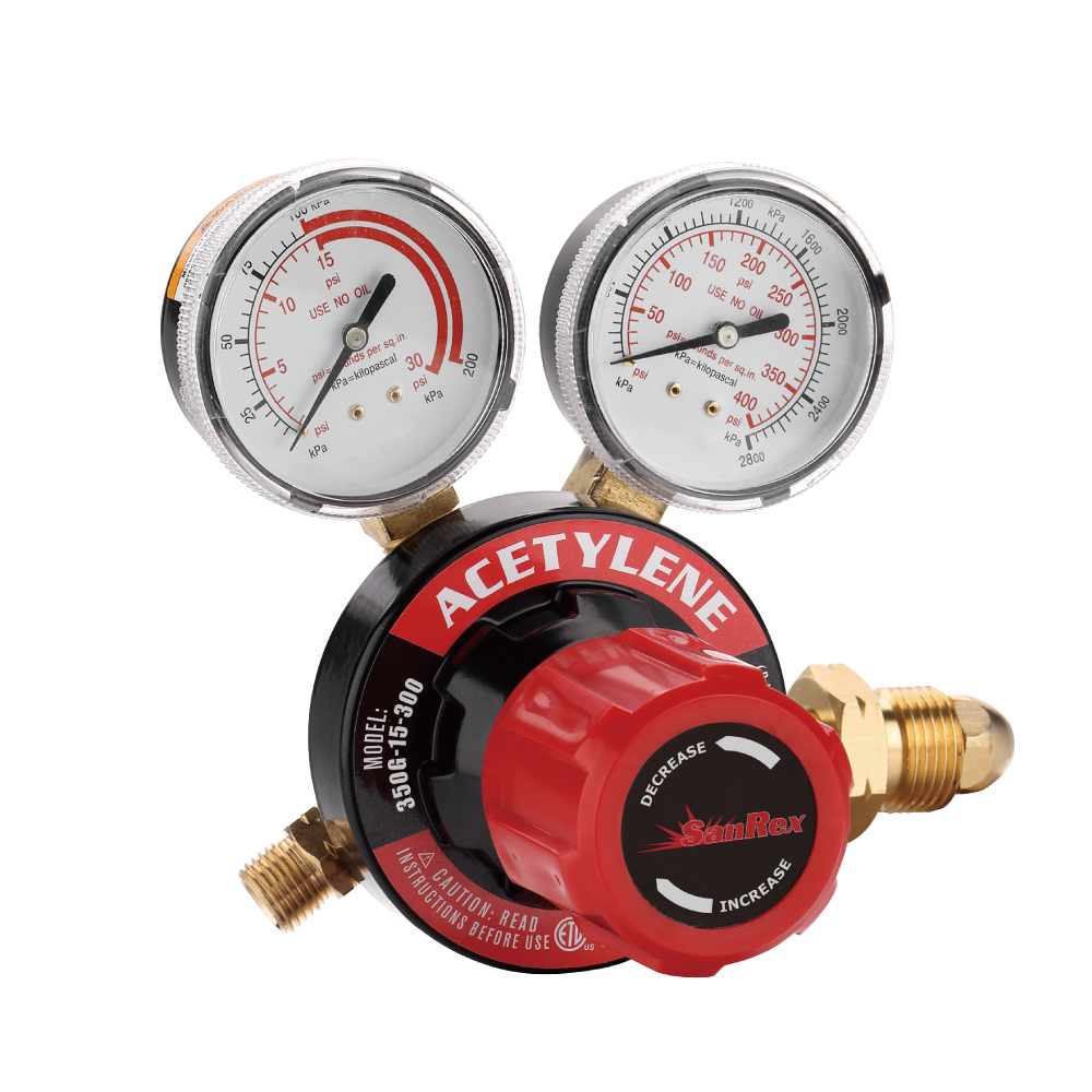 V⁺ Star Edge Oxygen and Acetylene Regulator SR350G