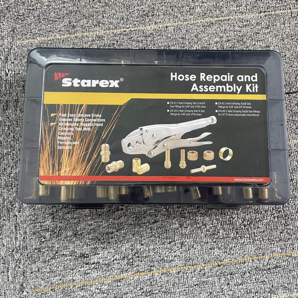 Hose Repair and Assembly Kit For 1/4" I.D.Hose