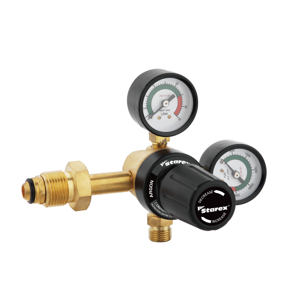 Premium Quality Weldclass Double Stage Regulator CO2 with Flow Gauge