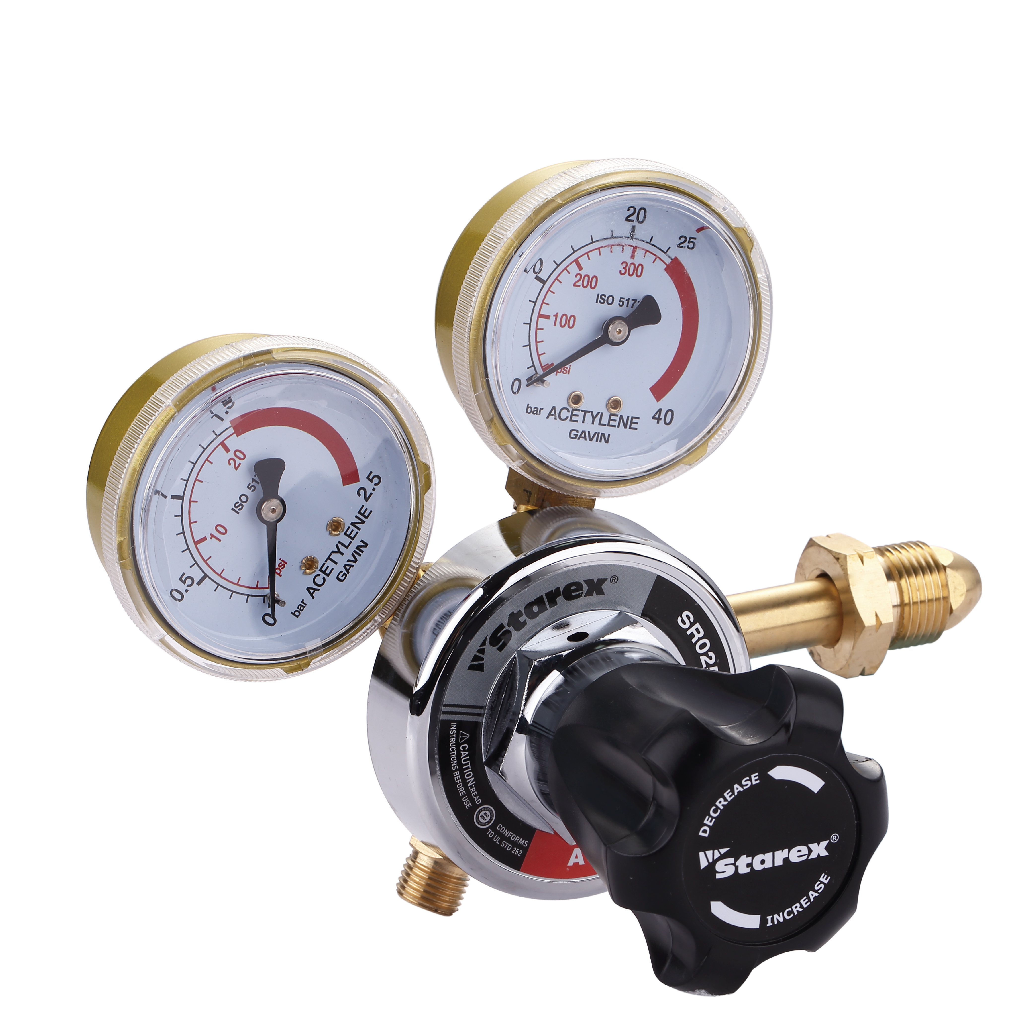 Medium Duty Premium Quality 25gx Oxygen Regulator