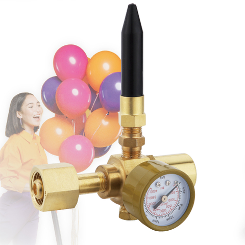 Premium Quality Helium Balloon Filler Regulator W/Gauge