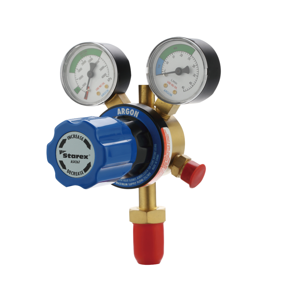Medium Duty Cigweld Flow Gauge Argon Regulator