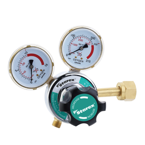 Medium Duty Premium Quality 25gx Oxygen Regulator