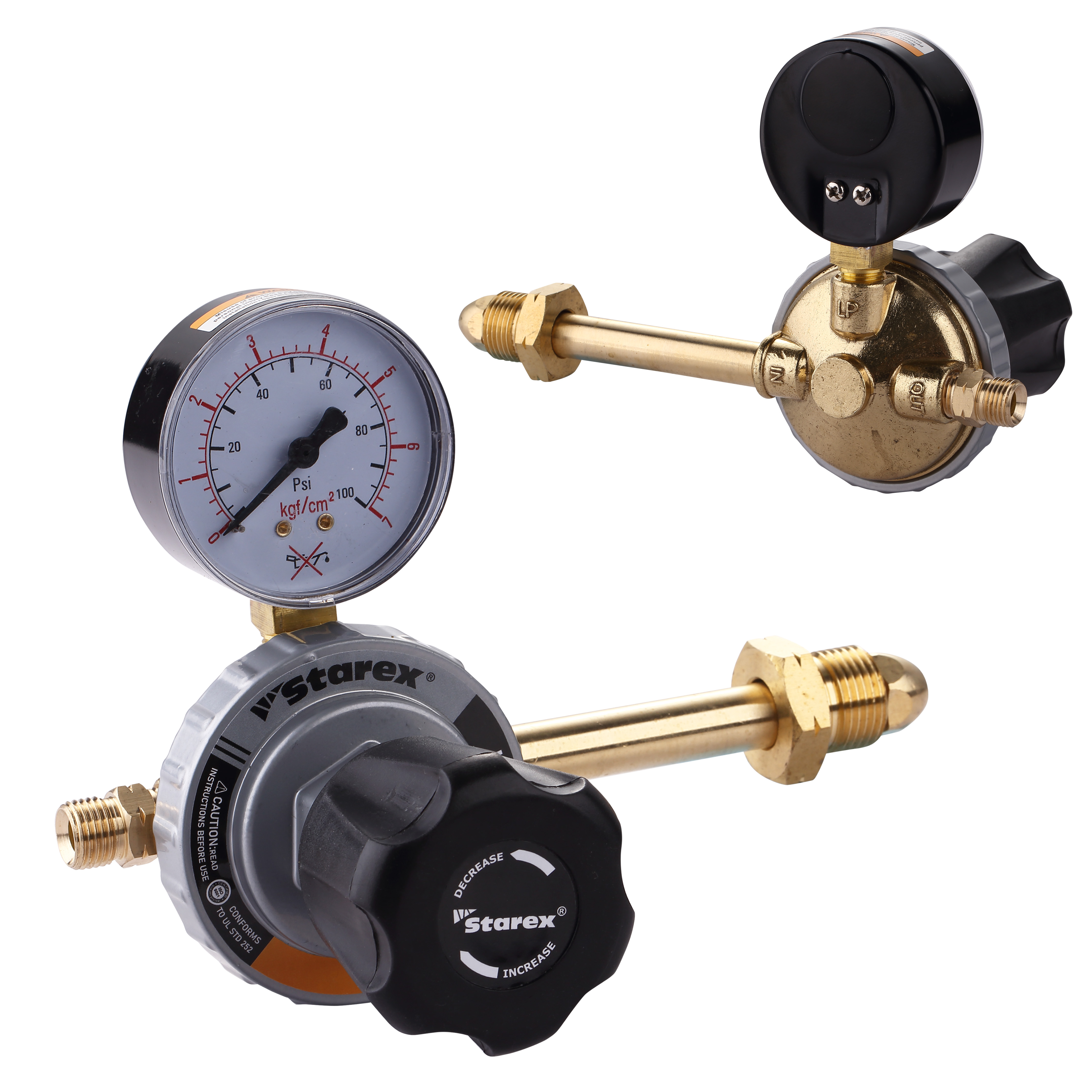 Medium Duty Pressure Regulator Oxygen Acetylene GLP and Argon
