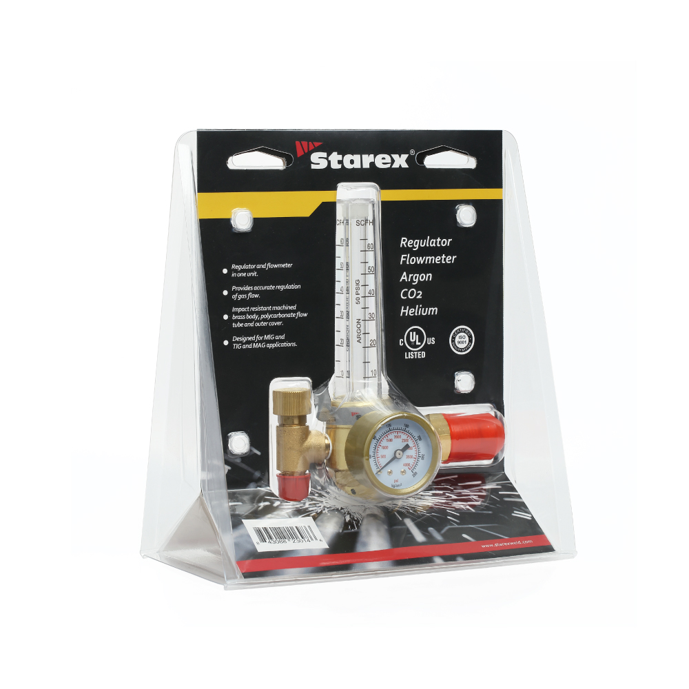 V⁺ Star Weldskill Mini Flowmeter Regulator